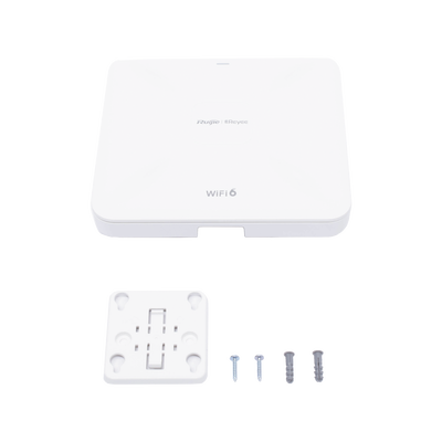 Punto de Acceso Mesh Wi-Fi 6 para Interior, se Instala en Techo o Pared, hasta 512 Usuarios y 3.2 Gbps, Doble Banda 802.11...