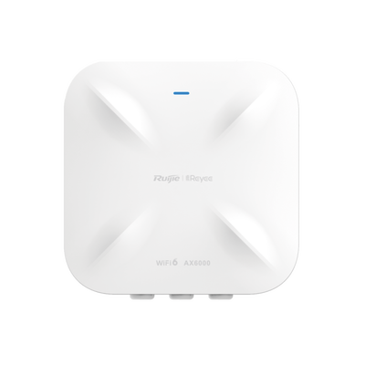 Punto de Acceso Mesh Wi-Fi 6 Industrial para Exterior Omnidireccional 5.95Gbps, MU-MIMO 4x4, 360°, Filtros Anti Interferen...