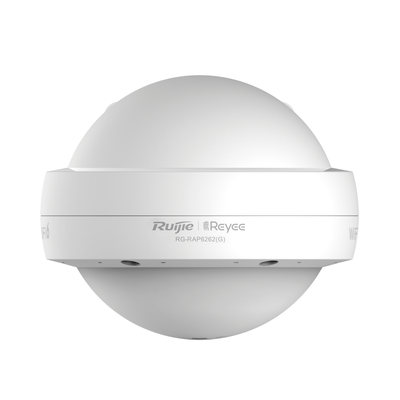 Punto de Acceso Mesh Wi-Fi 6 Exterior IP68, Wi-Fi 6 (802.11ax), 360 grados,  MU-MIMO2x2, hasta 256 clientes RUIJIE - Vista 2