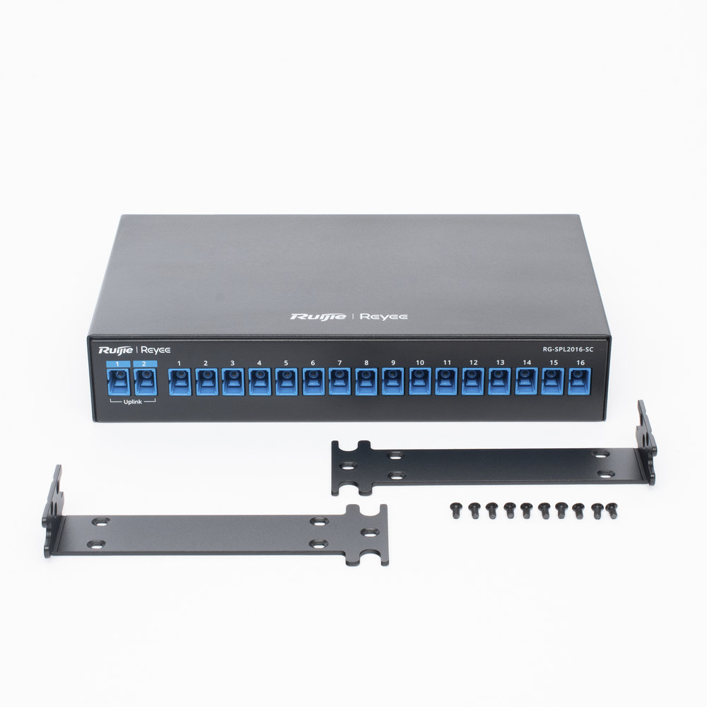 Splitter Pasivo PON / 2 Entradas 16 Salidas SC/UPC / Longitud de Onda 1260 a 1650 nm / Potencia de Entrada 500 mW / Temperatura -40 a | SIERRA STORE