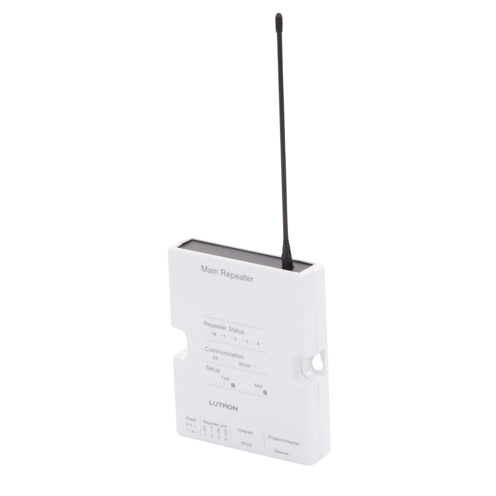 Repetidor principal RadioRA 2 / 434 MHz / alcance RF 9 m (cubre 232 m²) / Ethernet, RS232 y RS485 / reloj astronómico / hasta 100 | SIERRA STORE
