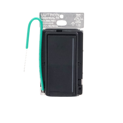 (RadioRa3) Atenuador táctil Sunnata Dimmer PRO color negro satin, requiere cable neutro / soporta 250W LED LUTRON RADIORA ...