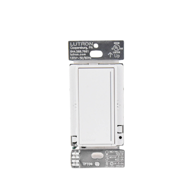 (RadioRa3) Atenuador  táctil Sunnata Dimmer PRO color blanco, requiere cable neutro / soporta 250W LED LUTRON RADIORA 3 - ...