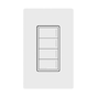(RadioRa3) Botonera Sunnata Blanco 4 escenas, programe escenas diferentes en ...