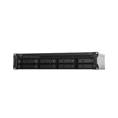Servidor de Almacenamiento en Red RackStation RS1221+ | 8 Bahías | Expansión a 12 Bahías | CPU AMD Ryzen V1500B | 4 GB DDR...