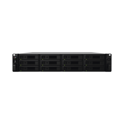 Servidor de Almacenamiento RackStation RS2423+ | 12 Bahías | 2U | Hasta 216 TB | Rendimiento 3,500/1,700 MB/s | Expansión ...