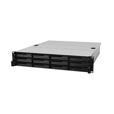 Servidor NAS para rack de 12 bahías / Expandible a 36 bahías / Hasta 432 TB - SYNOLOGY