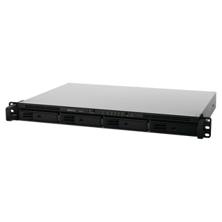 Servidor Nas para rack de 4 bahías / Expandible a 8 bahías / Hasta 96 TB / Hasta 16 cámaras - SYNOLOGY