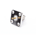 Conector SMA Hembra / Montaje Panel Cuadrado 12.7 mm (0.5 in) / 4 Perforaciones 8.64 mm (0.34 in) / Soldable / Níquel-Oro-PTFE | SIERRA STORE