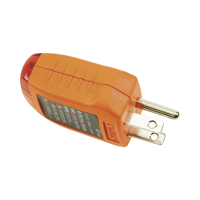 Probador de Tomacorrientes Estándar, con Secuencia de Luces para Indicar un Cableado Correcto/Incorrecto. KLEIN TOOLS - Vi...