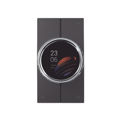 Mini pantalla táctil Hub controlador integrable con sistemas de automatización compatible con múltiples marcas, una entrad...