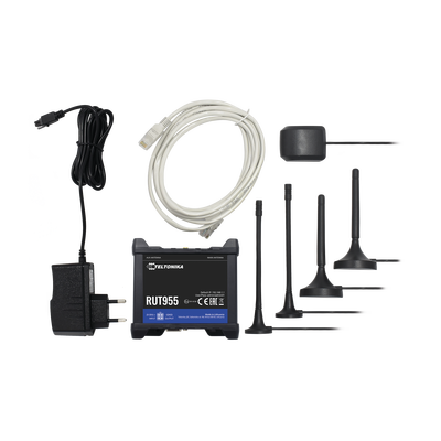 Router LTE Profesional, 4 Puertos Ethernet, RS232, RS485, WiFi 802.11b/g/n, Interface Amigable, Bandas B1, B2, B3, B4, B5,...