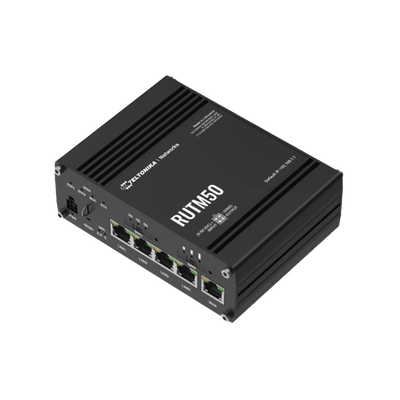 Ruter Celular 5G Dual-SIM con Wi-Fi 5 y 4 Puertos de Red + 1 Puerto WAN, Aprobado FIRSTNET TELTONIKA - Vista 4