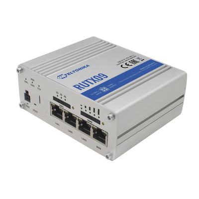 Router Industrial LTE(4.5G) Cat6, 4 puertos Gigabit, Doble ranura SIM, GNSS - TELTONIKA