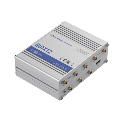 Router Industrial LTE (4.5G) cat 6, Doble Modem y doble SIM, GNSS, carcasa industrial TELTONIKA - Vista 3