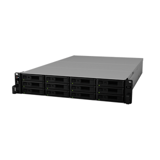 Unidad de Expansión Synology RX1217/RX1217RP | 12 Bahías de Disco | Compatible con SATA 3.5” y 2.5” | Expansión de Volumen...