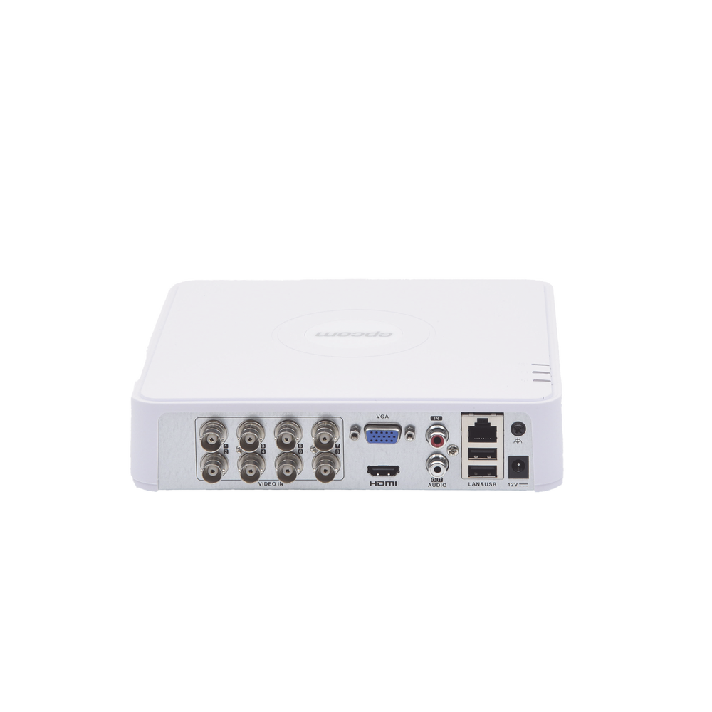 EPCOM S08-TURBO-G2/A - (AUDIO POR COAXITRON) DVR 8 Canales 2 Megapixel (1080p) Lite / 8 Canales TURBOHD + 2 Canales IP / 1 Bahía de | SIERRA STORE