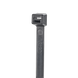 Cincho de Nylon 6.6 StrongHold™, 300mm largo x 3.6mm ancho, Color Negro, Exterior Resistente a Rayos UV, Paquete de 100pz ...