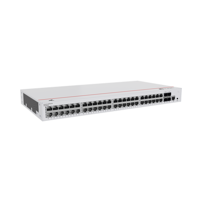 Switch de Acceso Gigabit Administrable PoE Capa 2 / 48 puertos 10/100/1000 Mbps (PoE) / 4 Puertos 1GE SFP Uplink / ERPS / ...