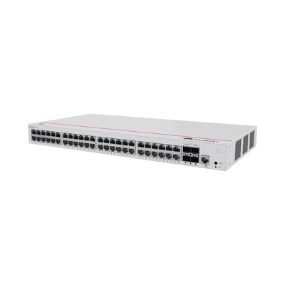 Switch de Acceso Gigabit Administrable PoE Capa 2 / 48 puertos 10/100/1000 Mbps (PoE) / 4 Puertos 1GE SFP Uplink / ERPS / ...