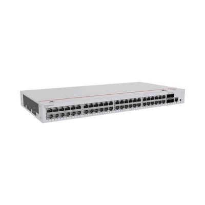 Switch de Acceso Gigabit Administrable PoE Capa 2 / 48 puertos 10/100/1000 Mbps (PoE) / 4 Puertos 10GE SFP+ Uplink / ERPS ...