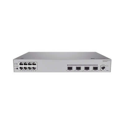 Switch de acceso eKit Administrable / Capa 2 / 8 Puertos PoE+ Gigabit + 4 SFP + Puerto Consola / PoE Perpetuo / Presupuest...