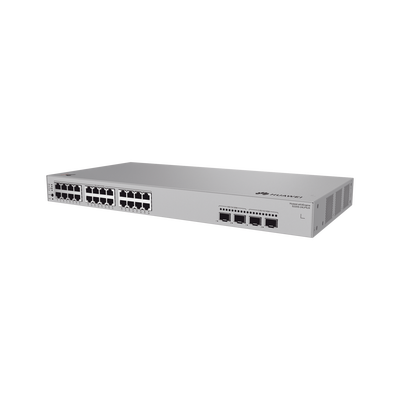 Switch de Acceso eKit Administrable / Capa 2 / 24 Puertos PoE+ Gigabit + 2 Puertos SFP (2.5 Gbps) + 2 Puertos SFP+ /  PoE ...