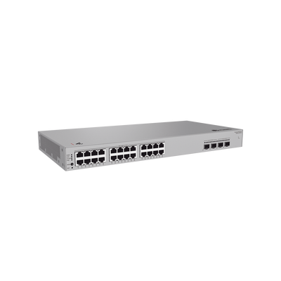 Switch de Acceso eKit Administrable / Capa 2 / 24 Puertos PoE+ Gigabit + 2 Puertos SFP(2.5 Gbps) + 2 Puertos SFP+(10 Gbps)...