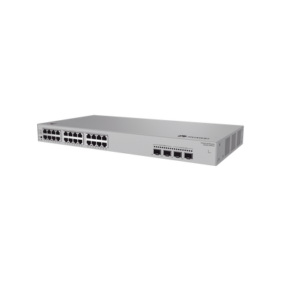 Switch de Acceso eKit Administrable / Capa 2 / 24 Puertos PoE+ Gigabit + 2 Puertos SFP(2.5 Gbps) + 2 Puertos SFP+(10 Gbps)...