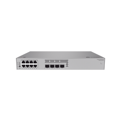 Switch de Acceso eKit Administrable / Capa 2 / 8 Puertos PoE+ Gigabit + 2 SFP + 2 SFP+ / PoE Perpetuo / Presupuesto PoE 12...