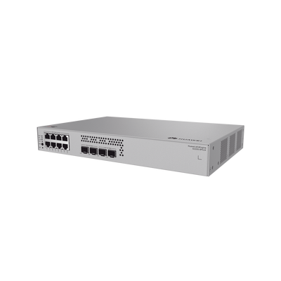 Switch de Acceso eKit Administrable / Capa 2 / 8 Puertos PoE+ Gigabit + 2 SFP + 2 SFP+ / PoE Perpetuo / Presupuesto PoE 12...