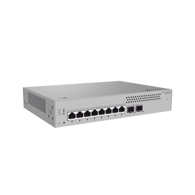 Switch de Acceso eKit Administrable Capa 2 / 8 Puertos Gigabit / 2 Puertos SFP 1-2.5 Gbps / Gestión Gratuita desde la Nube...