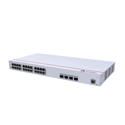 Switch de Distribución/Core Gigabit Administrable PoE Capa 3 / 24 puertos 10/100/1000 Mbps (PoE) / 4 Puertos 1GE SFP Uplin...