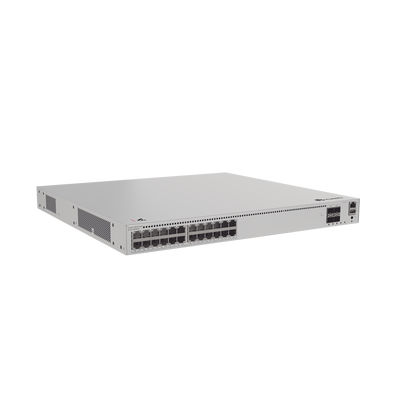 Switch de Distribución/Core Gigabit Administrable PoE Capa 3 / 24 puertos 1000/2.5Gbps (PoE) / 4 Puertos 10GE SFP+ Uplink ...
