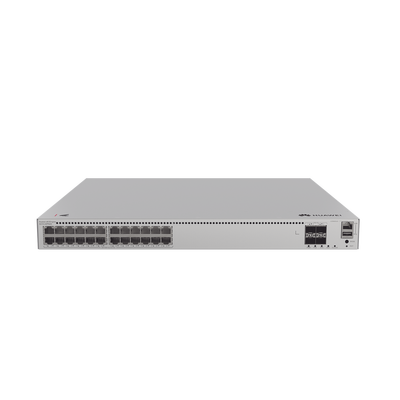 Switch de Distribución/Core Gigabit Administrable PoE Capa 3 / 24 puertos 1000/2.5Gbps (PoE) / 4 Puertos 10GE SFP+ Uplink ...