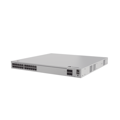 Switch de Distribución/Core Gigabit Administrable PoE Capa 3 / 24 puertos 1000/2.5Gbps (PoE) / 4 Puertos 10GE SFP+ Uplink ...