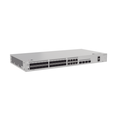 Switch de Distribución/Core Gigabit Administrable  Capa 3 / 24 puertos 1GE SFP ( Combo con 8 Puertos 10/100/1000 Mbps) / 4...