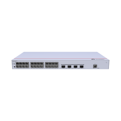 Switch de Distribución/Core Gigabit Administrable  Capa 3 / 24 puertos 10/100/1000 Mbps  / 4 Puertos 1GE SFP Uplink / ERPS...