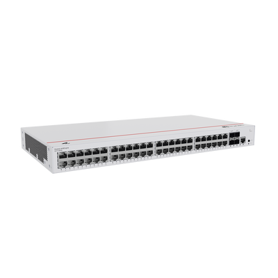 Switch de Distribución/Core Gigabit Administrable PoE Capa 3 / 48 puertos 10/100/1000 Mbps (PoE) / 4 Puertos 1GE SFP Uplin...