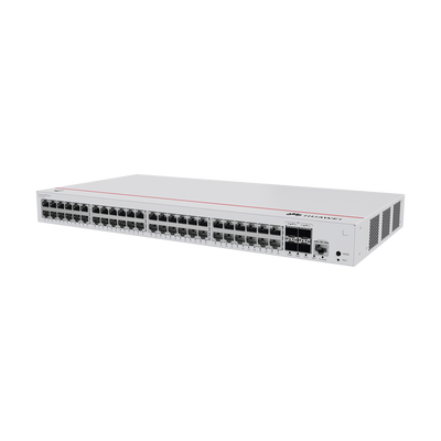 Switch de Distribución/Core Gigabit Administrable PoE Capa 3 / 48 puertos 10/100/1000 Mbps (PoE) / 4 Puertos 1GE SFP Uplin...
