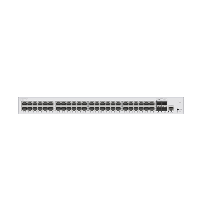 Switch de Distribución/Core Gigabit Administrable PoE Capa 3 / 48 puertos 10/100/1000 Mbps (PoE) / 4 Puertos 10GE SFP+ Upl...