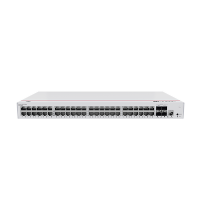 Switch de Distribución/Core Gigabit Administrable PoE Capa 3 / 48 puertos 10/100/1000 Mbps (PoE) / 4 Puertos 10GE SFP+ Upl...