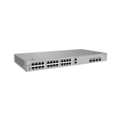 Switch Gigabit Administrable PoE Capa 3 / 24 Puertos 10/100/1000 Mbps (22 PoE) / 2 Puertos 2.5GE (PoE) combo 2 Puertos SFP...