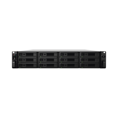 Servidor NAS para rack de 12 bahías / Expandible hasta 180 bahías / Hasta 1,536 TB SYNOLOGY - Vista 2