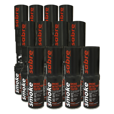 Lata De Humo Sintético En Aerosol 2.6 oz, Para Prueba De Detectores, Libre De Silicona, 100% Biodegradable, No Contamina L...