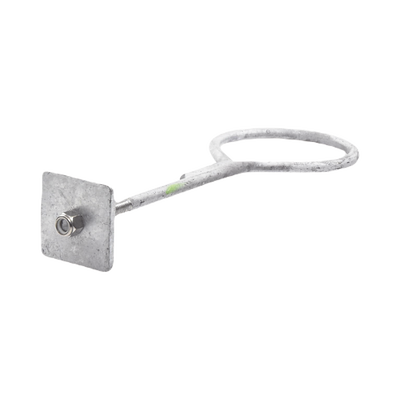 Ancla con Aro, largo: 40 cm. de 1/2" de espesor para Losa o Pared. Galvanizado por Inmersión. - SYSCOM TOWERS