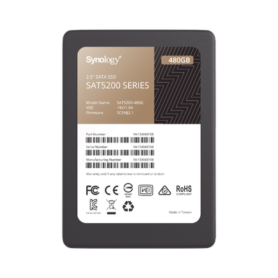 480 GB SSD , diseñada para Synology NAS - SYNOLOGY