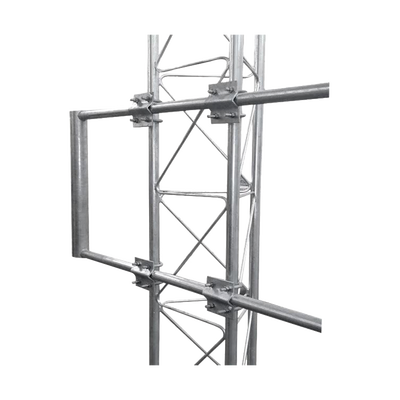 Brazo Uso Rudo para Torre STZ Galvanizado por Inmersión en Caliente de 170 x 60 cm Tubo 2" Ced 30. - SYSCOM TOWERS