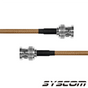 Jumper con Cable LP142 de 60 cm (23.62 pulgadas), con Conectores BNC Macho a ...