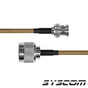 Jumper con Cable LP142 de 60 cm (23.62 Pulgadas), con Conectores BNC Macho a ...